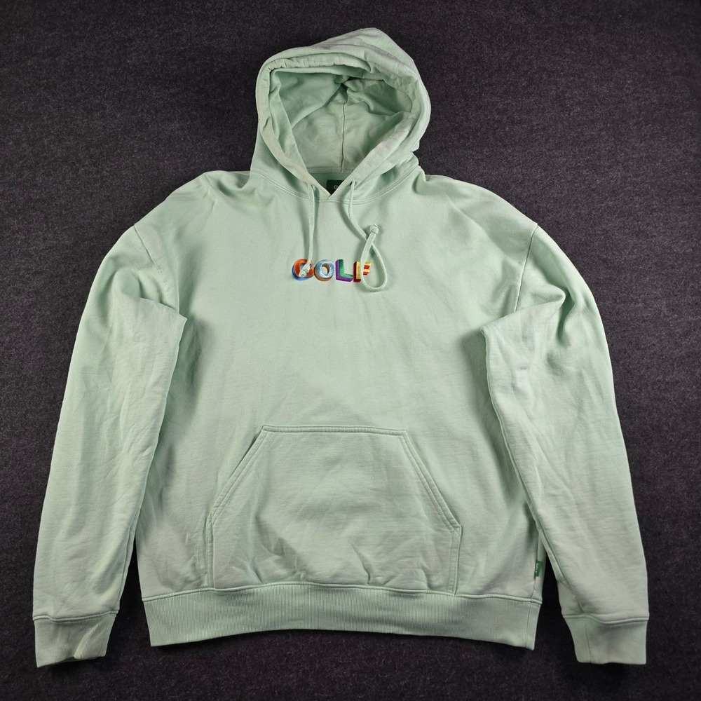 Golf Wang Green Hoodie Embroidered Logo Tyler the Creator Mint Men's Large